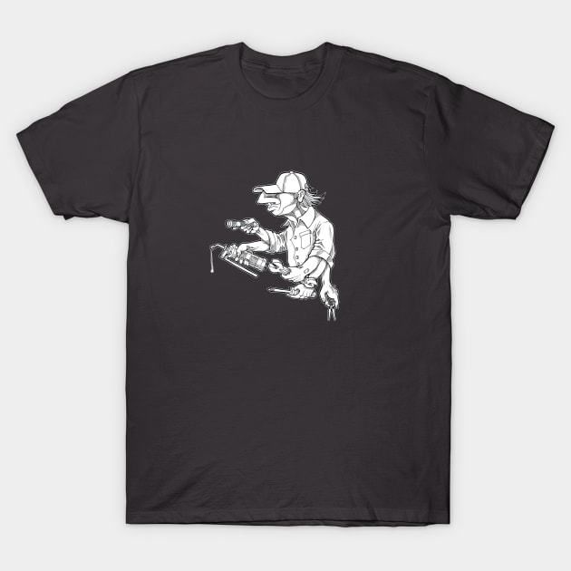 Maintenance Legend: Tracy Vaughn T-Shirt by Hundredhands